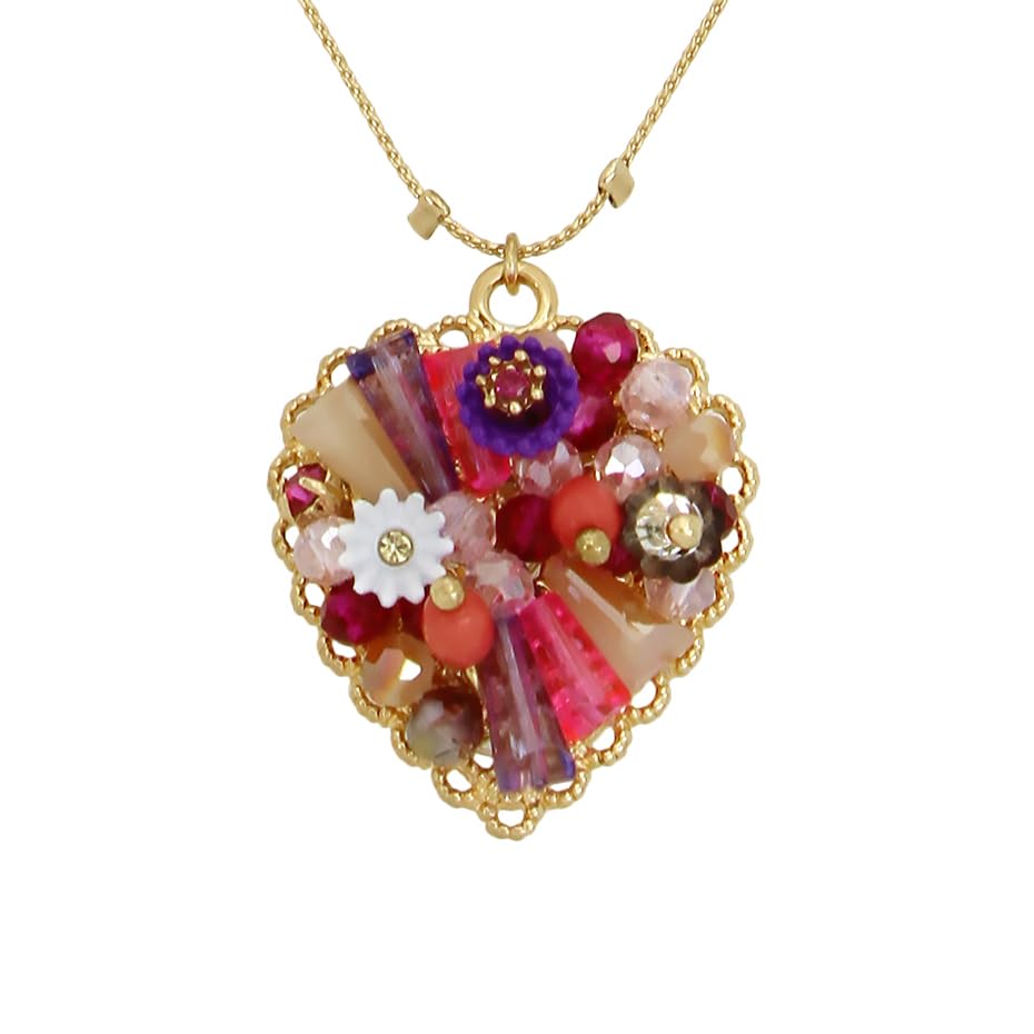 Urban Thread Womens Butterfly Charms Layered Necklace
