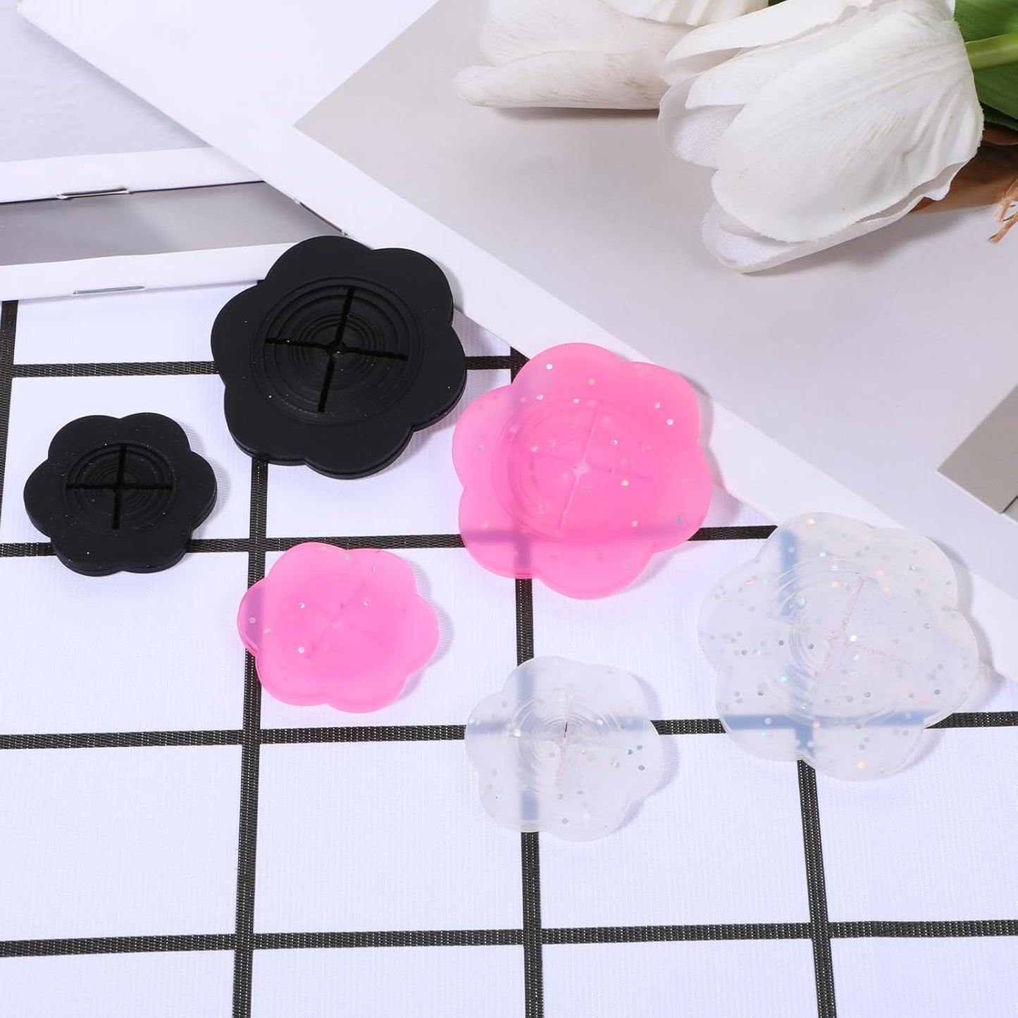 6 PCS Shirt Clips for Women Clothing, Shirt Clip Back Cinch Waist Cincher Clip Concealed Cincher Clip Pants Clips to Tighten Waist Cinch Clips for Dresses, T-Shirts, Women Clothing Fashion Accessories